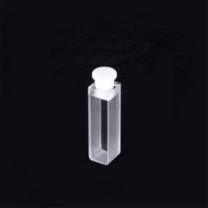 实验室研究石英仪器Q114 Quartz 比色皿 3.5ml标准光学玻璃带有塞子的单元