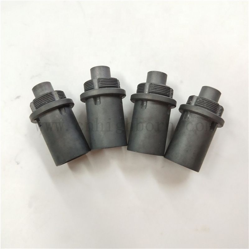 高温抗性硅碳化物SIC陶瓷融化坩埚 