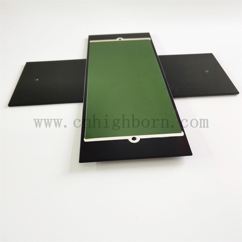 定制尺寸远红外黑色高纯耐热陶瓷微晶玻璃板