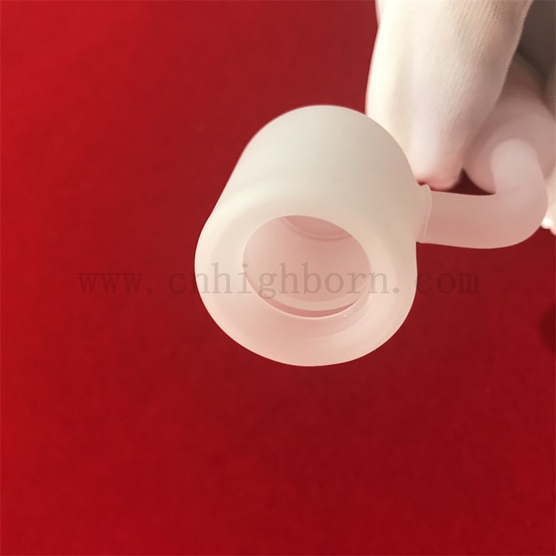 耐热平坦底部不透明乳白色石英爆炸