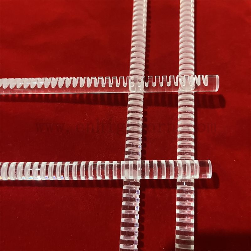 透明高纯石英玻璃棒 定制生产线石英棒