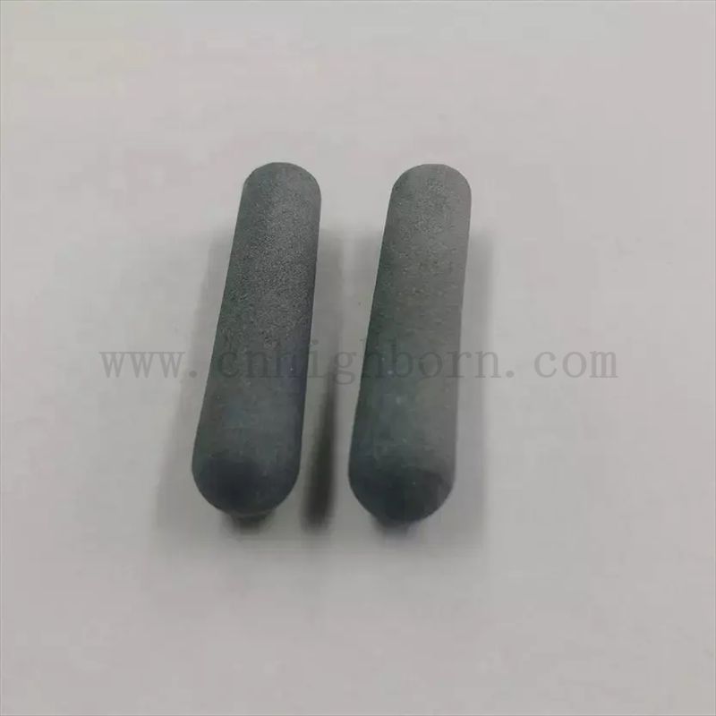 定制深灰色多孔碳化硅陶瓷管碳化硅吸收管