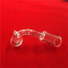 高温抗性角度和平坦的顶部透明石英融合二氧化硅玻璃Banger