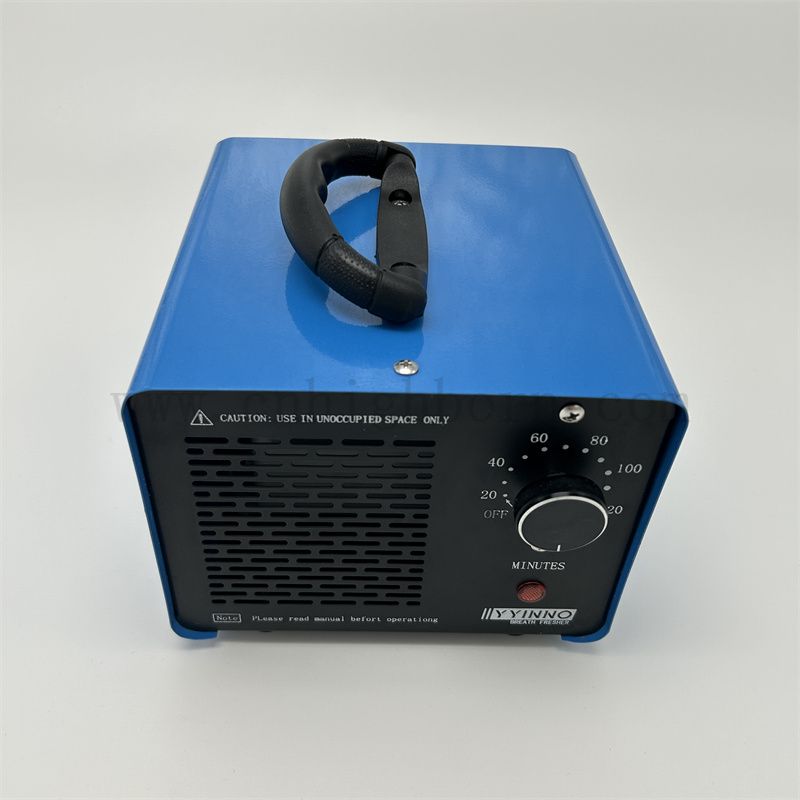 220V 10 000mg/H 臭氧装置带定时器蓝色臭氧发生器机 O3 家用空气净化器