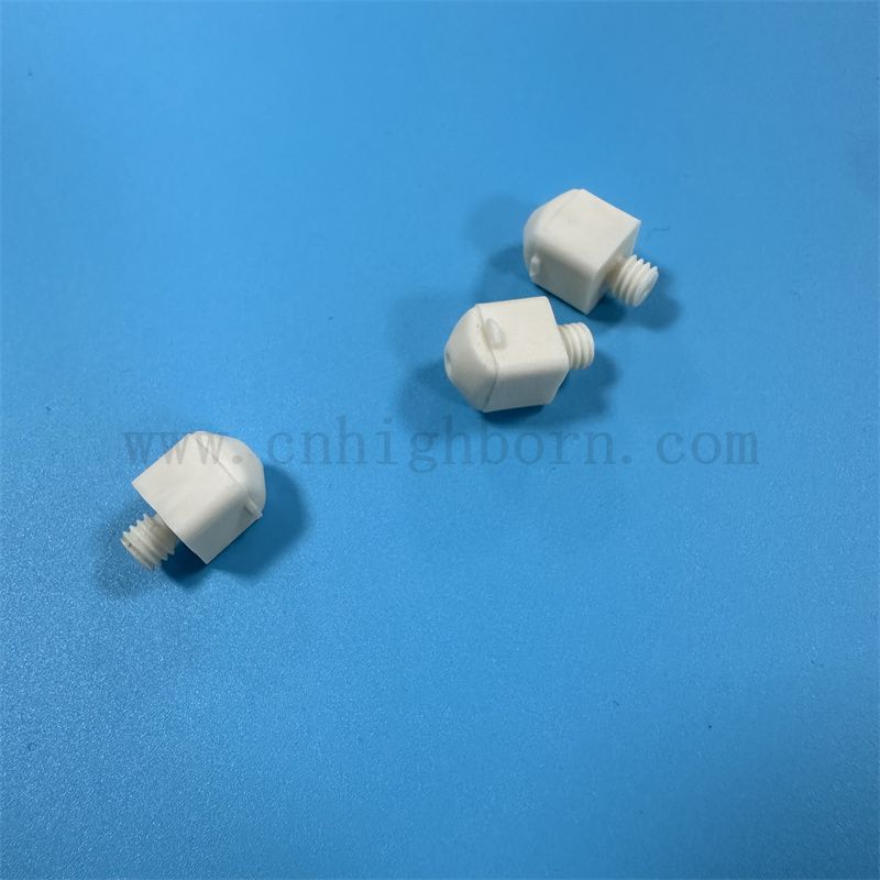 定制的氧化铝AL2O3陶瓷块零件进一步处理服务