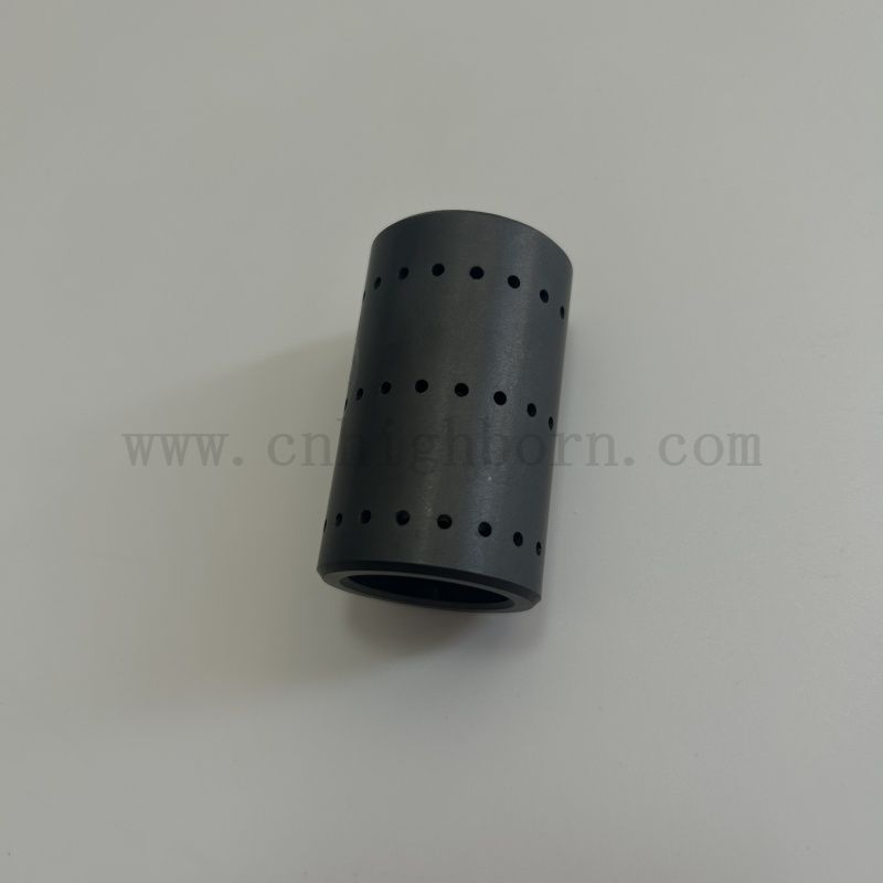 定制的SIC陶瓷管碳化硅带有孔的管