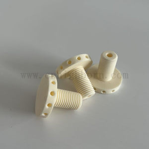 99% Al2O3 陶瓷螺丝 氧化铝紧固件 螺栓螺母 耐磨性