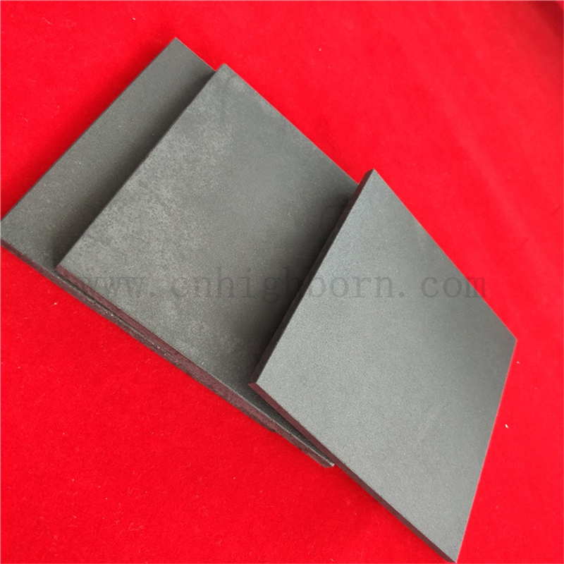 超硬黑色碳化硼板B4C陶瓷板