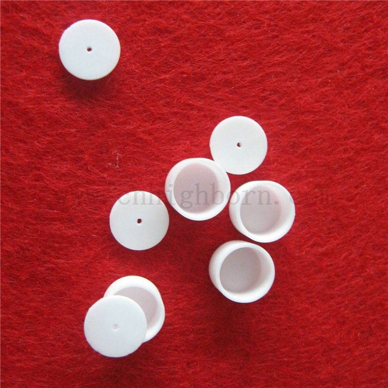 D6.8 x H4MM 99％AL2O3陶瓷热分析坩埚氧化铝加热锅