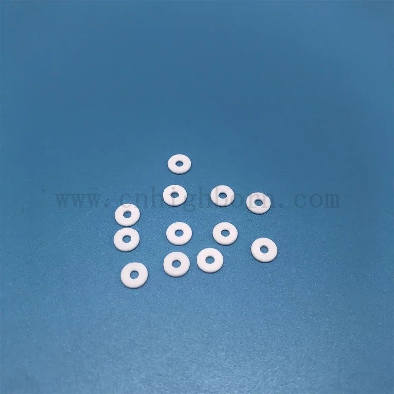  定制复杂形状的陶瓷零件矩形斜切环可加工陶瓷盘