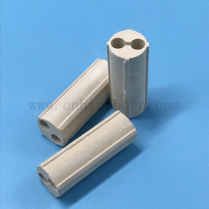 定制氧化镁陶瓷绝缘管2孔氧化镁体