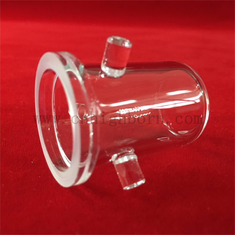 耐热定制实验室研究透明石英玻璃坩埚