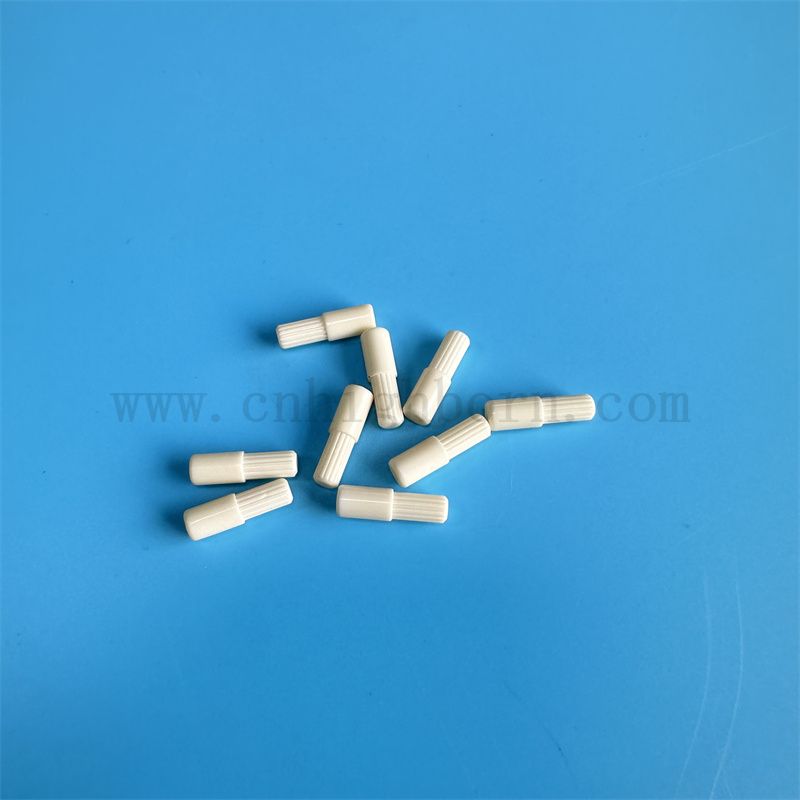 定制的高精度绝缘99％Al2O3 氧化铝陶瓷杆零件