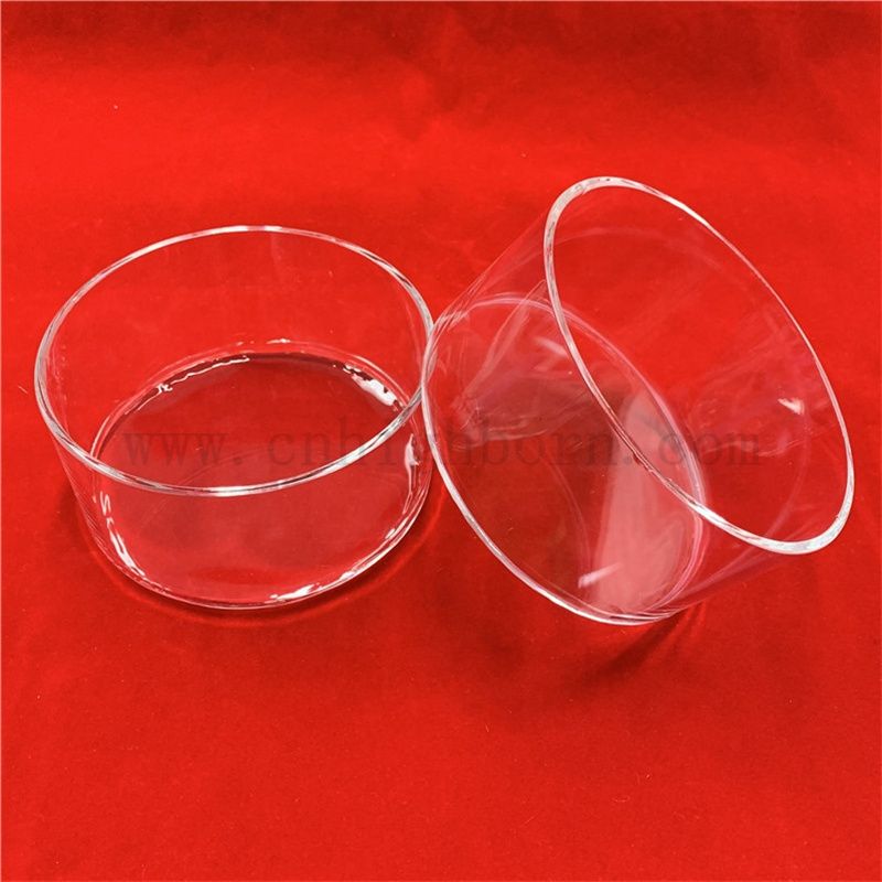 定制透明耐热石英玻璃培养皿 