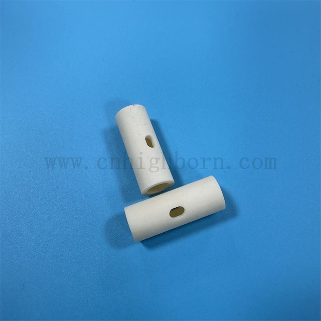 99％氧化铝陶瓷管绝缘子AL2O3陶瓷不规则管道