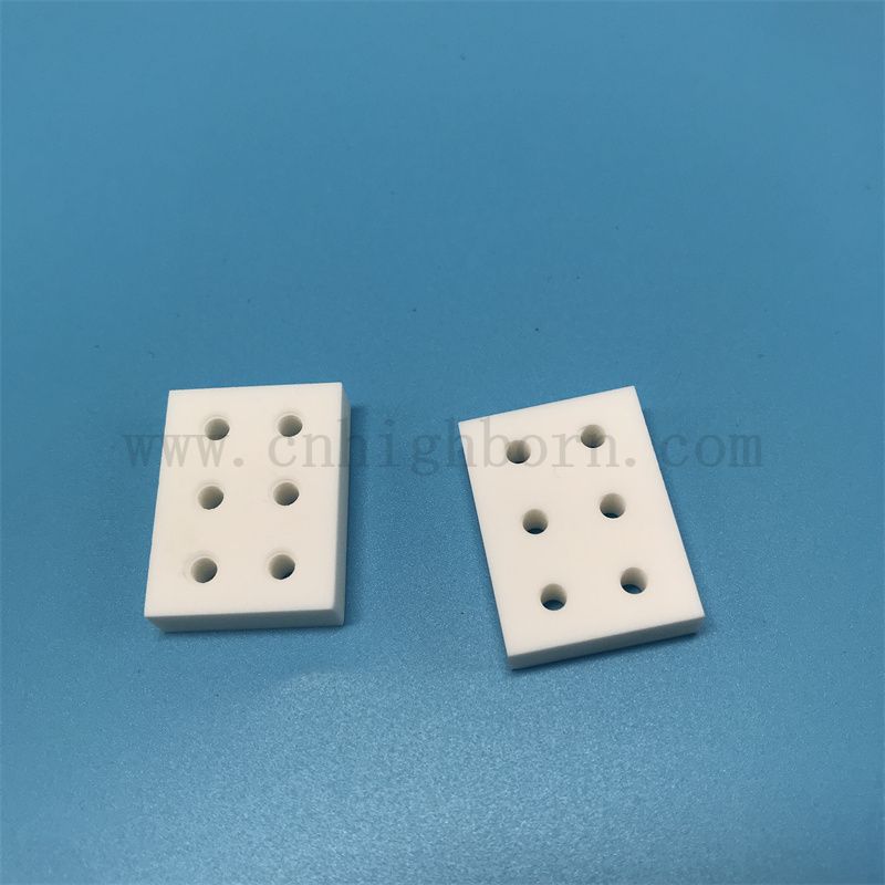 低密度可加工陶瓷板无孔板带有孔