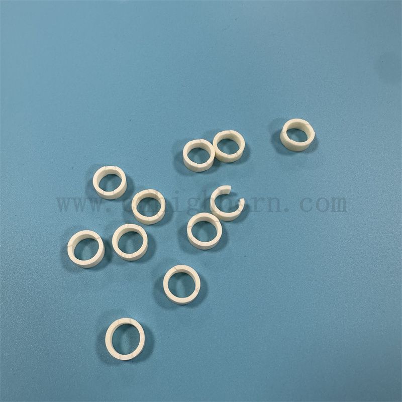 定制95％氧化铝陶瓷环AL2O3陶瓷密封垫圈