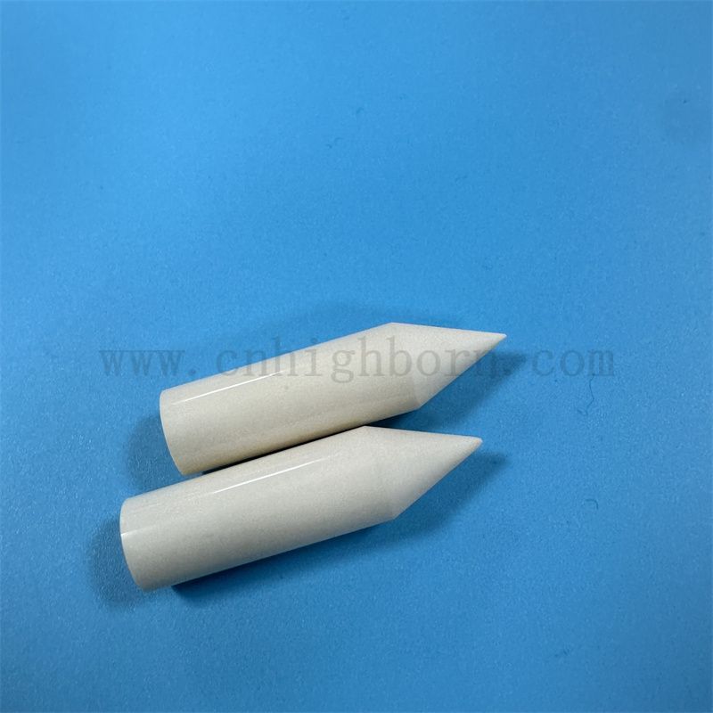 定制99％氧化铝陶瓷管95％Al2O3陶瓷套筒零件