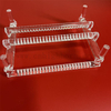 耐热性定制实验室玻璃Waretrantansparent Fused Silica Quartz玻璃船