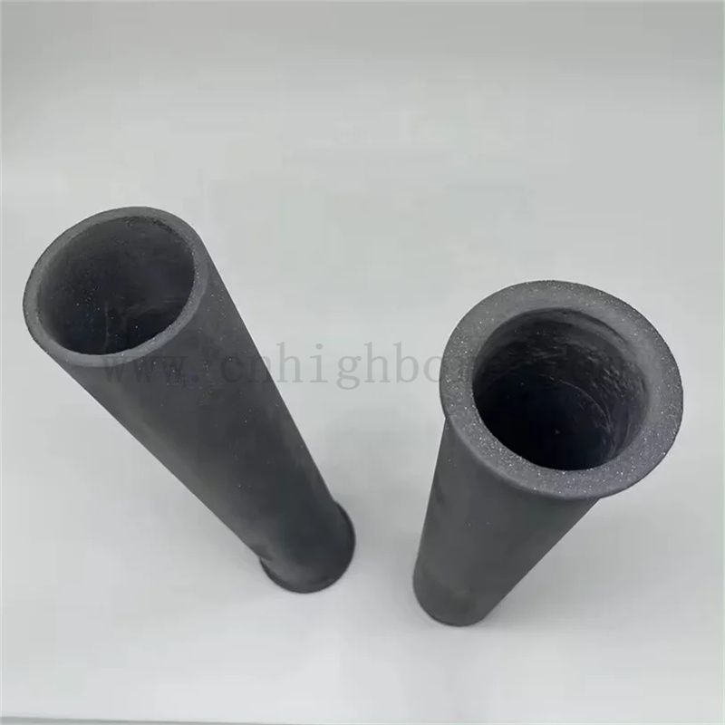 定制RSIC陶瓷管再结晶碳化硅陶瓷保护管