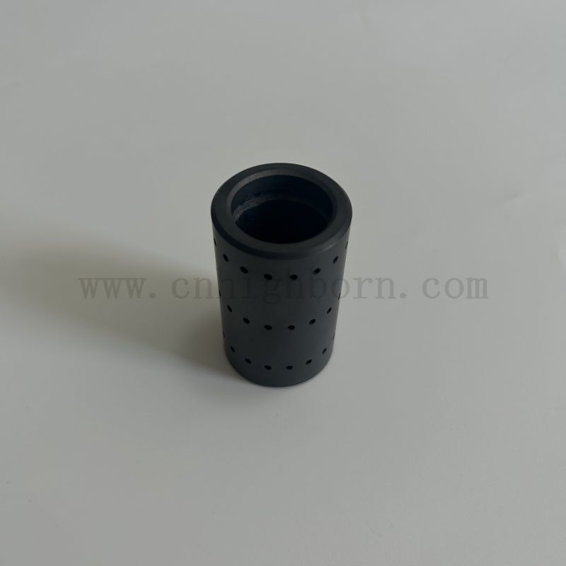定制的SIC陶瓷管碳化硅带有孔的管