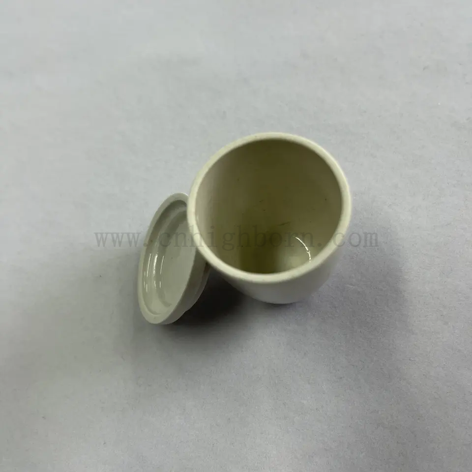 30ml Gooch 坩埚 实验室用瓷质陶瓷坩埚 带盖 