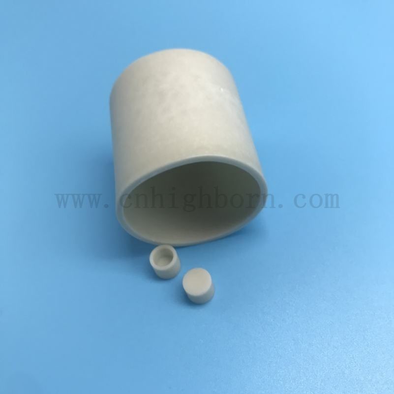 高导热氮化铝陶瓷陶瓷坩埚 氮化铝陶瓷熔炉