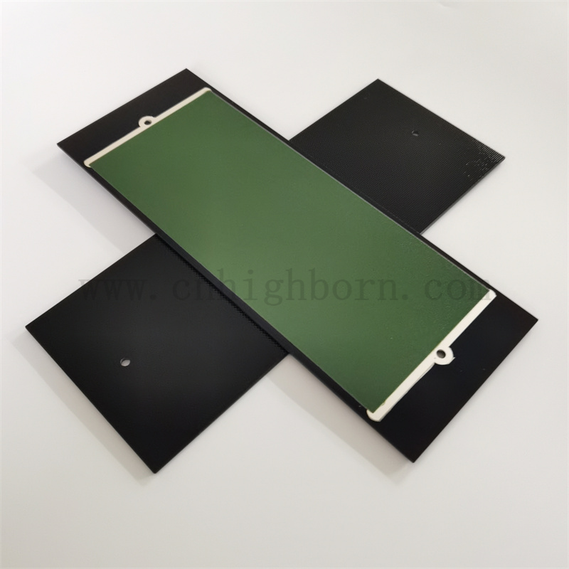 新型远红外长方形绿色陶瓷玻璃加热板
