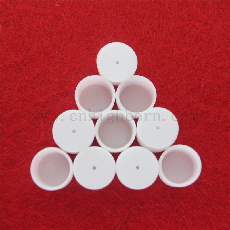D6.8 x H4MM 99％AL2O3陶瓷热分析坩埚氧化铝加热锅
