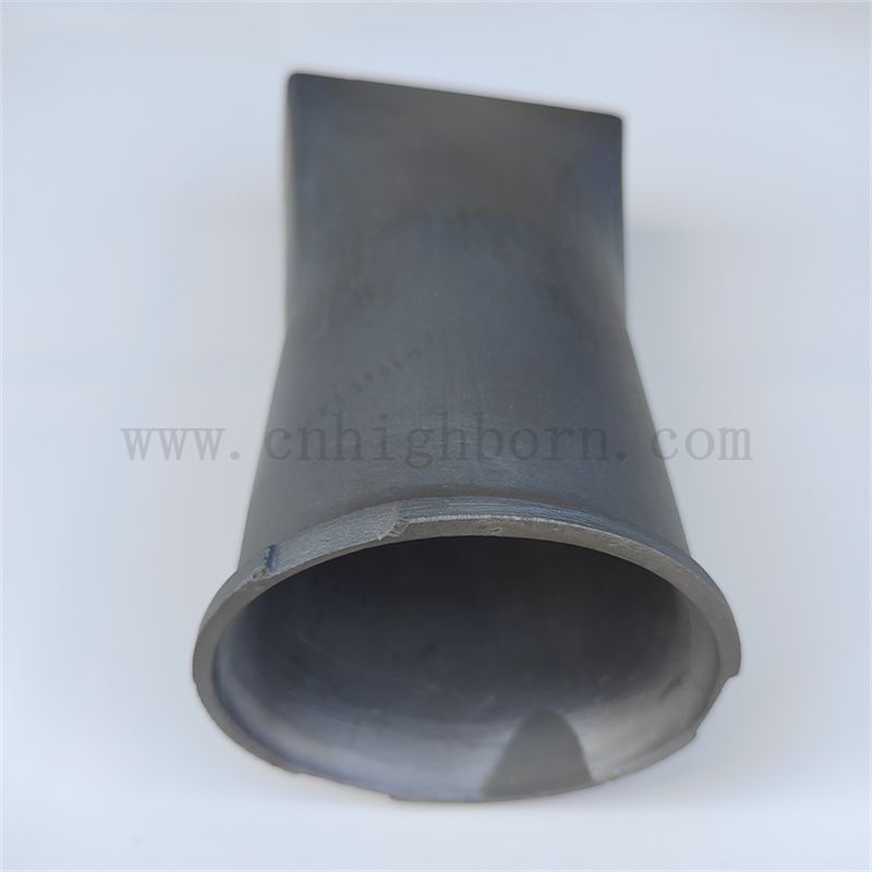 工厂用品Sisic Pipe RBSIC陶瓷燃烧器喷嘴碳化硅隧道窑炉的陶瓷管