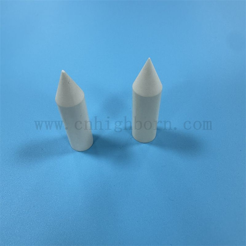 定制99％氧化铝陶瓷管95％Al2O3陶瓷套筒零件