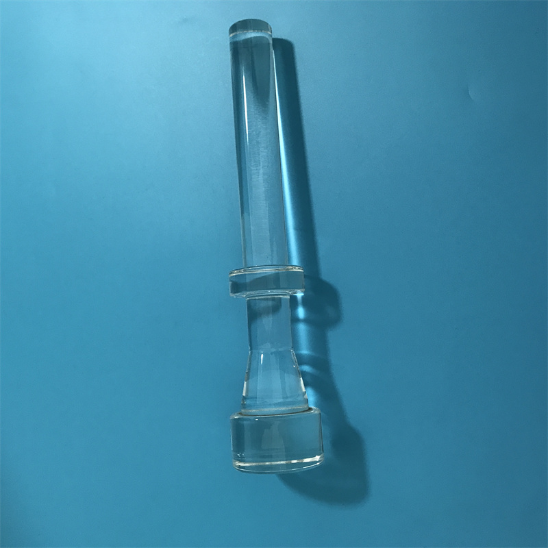 透明的耐热性定制二氧化硅玻璃石英杆 