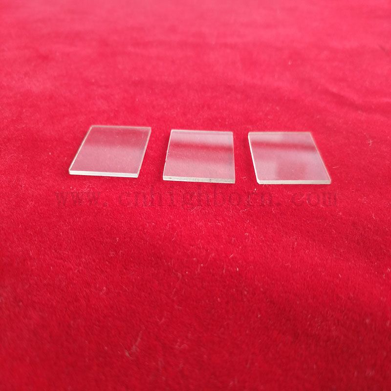  光学仪器用高透光率方形透明石英玻璃板