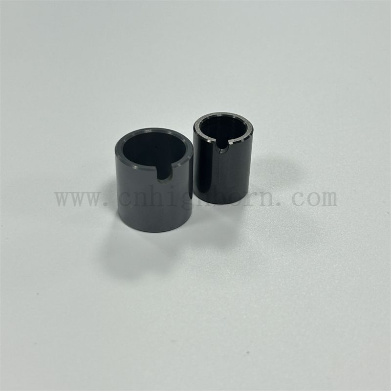 定制工业黑色氧化锆陶瓷管高精度套管Zro2陶瓷零件用于结构应用