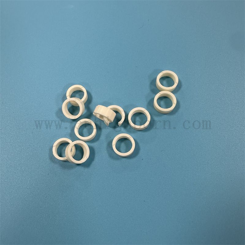 定制95％氧化铝陶瓷环AL2O3陶瓷密封垫圈