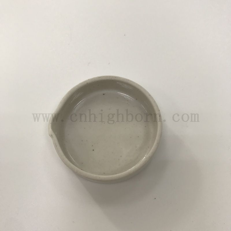 52x14mm平坦的底部瓷器蒸发锅实验室圆柱陶瓷蒸发盘