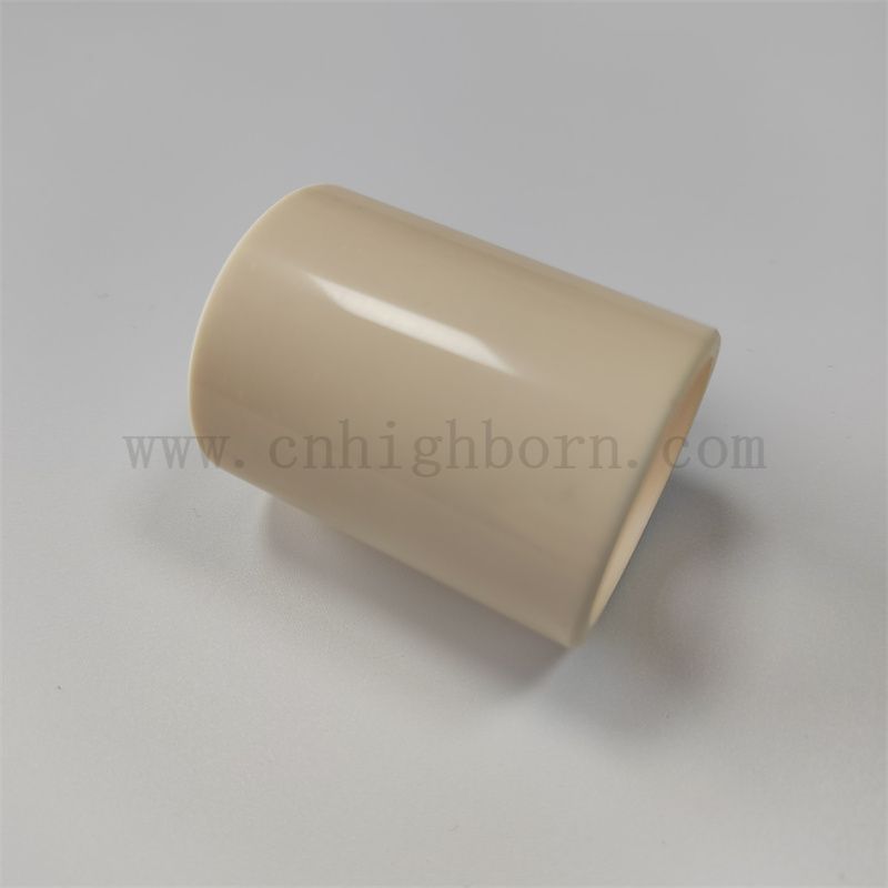 定制99.5％氧化铝陶瓷管AL2O3陶瓷衬套 