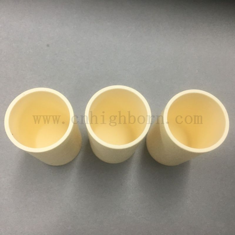 高纯度99％氧化铝陶瓷化学分析坩埚AL2O3瓷器熔炉