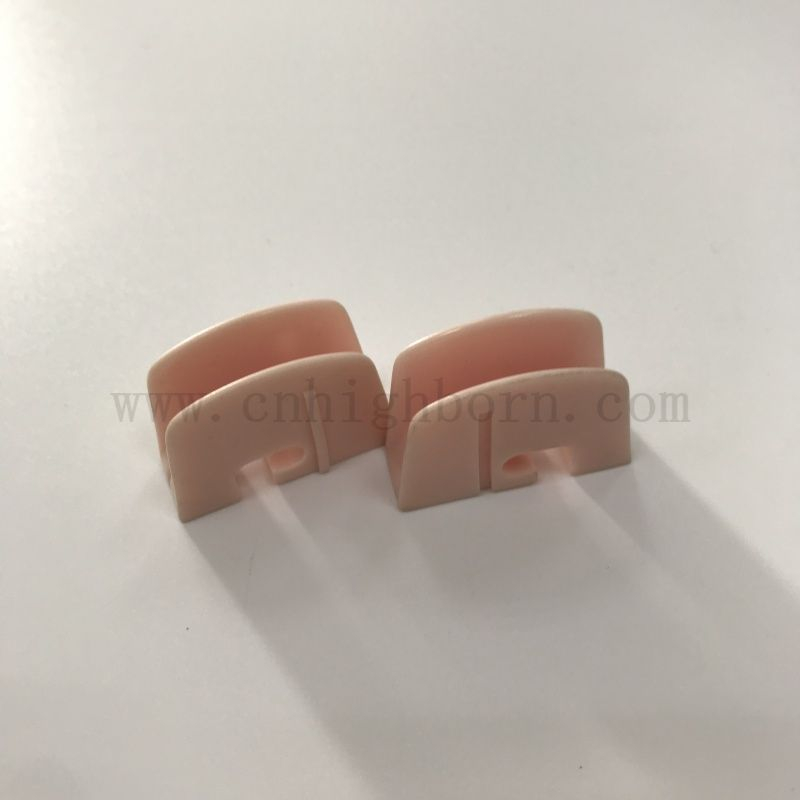 定制的氧化铝打孔第99 AL2O3 纺织陶瓷块