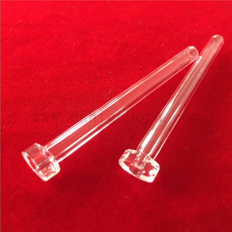 定制耐热透明熔融石英玻璃管