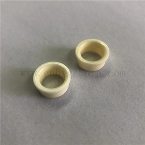 定制的AL2O3 氧化铝陶瓷 YARN GUIDE Ring 纺织陶瓷 eRelet