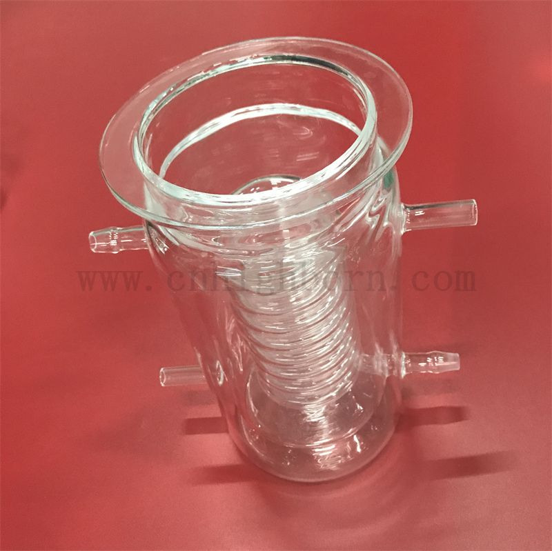  定制透明耐热石英玻璃容器