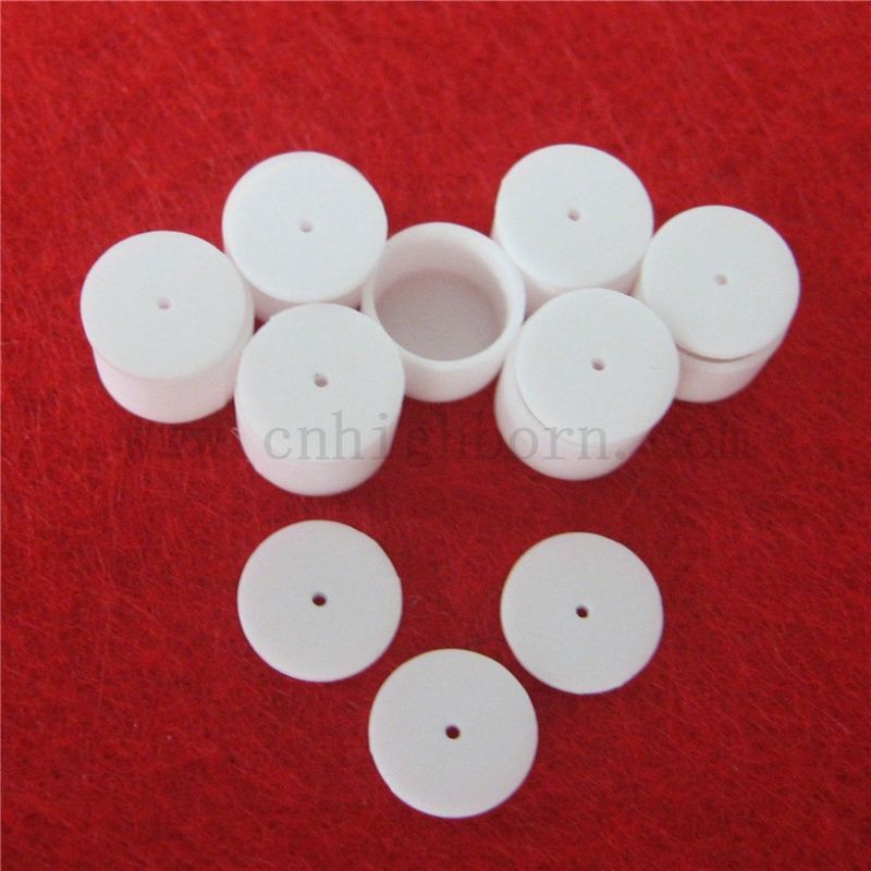 D6.8 x H4MM 99％AL2O3陶瓷热分析坩埚氧化铝加热锅