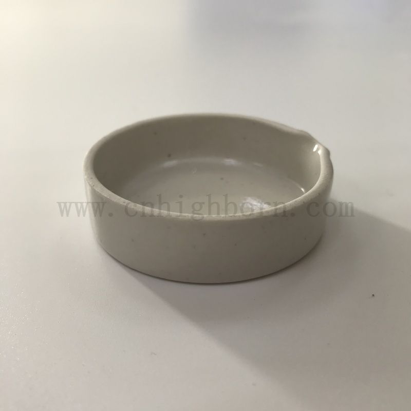 52x14mm平坦的底部瓷器蒸发锅实验室圆柱陶瓷蒸发盘