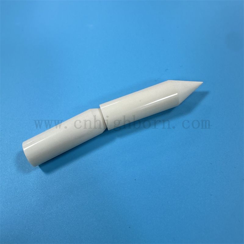 定制99％氧化铝陶瓷管95％Al2O3陶瓷套筒零件