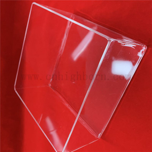 耐热定制透明熔融石英玻璃盒