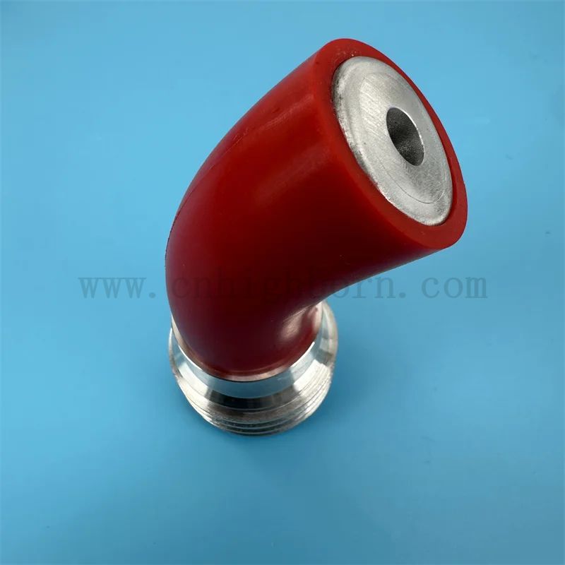 高硬度耐温B4C 45度弯碳化硼陶瓷喷砂文丘里喷嘴