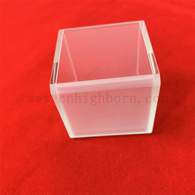 实验室玻璃器皿 透明石英流通池 紫外可见分光光度计 Lovibond 石英玻璃 比色皿