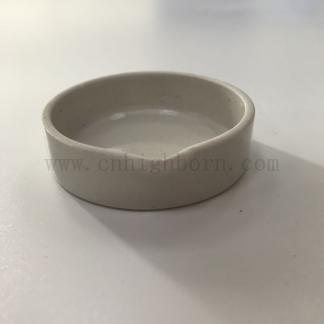 52x14mm平坦的底部瓷器蒸发锅实验室圆柱陶瓷蒸发盘