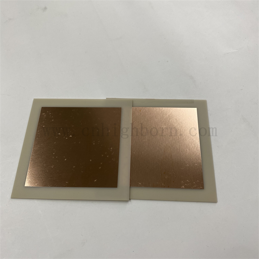 定制金属化氮化铝 AlN Al2O3 陶瓷基板 Ni/Au 镀层
